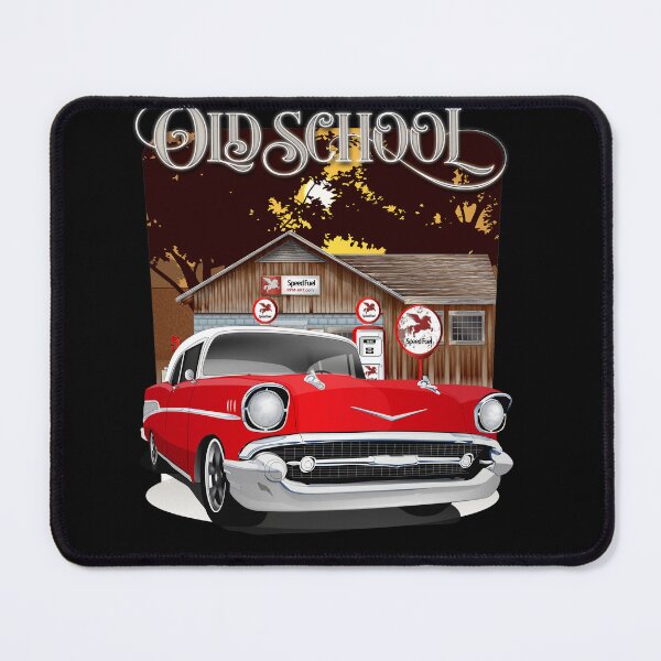 Item preview, 1957 Red and White Old School Chevy Bel Air designed and sold by RPM-ART.