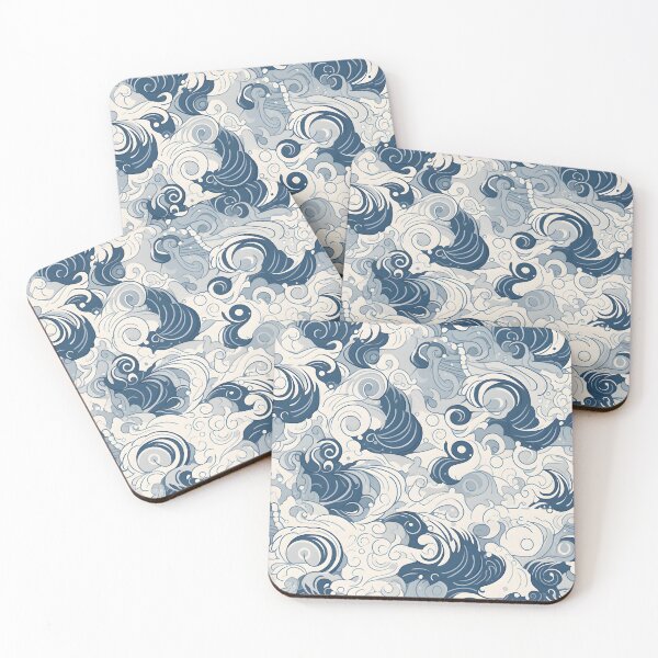 Item preview, Seascape Swirly background designed and sold by palaco210.