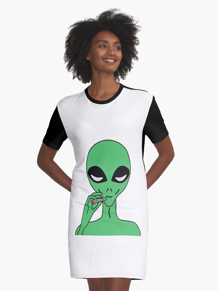 alien t shirt dress