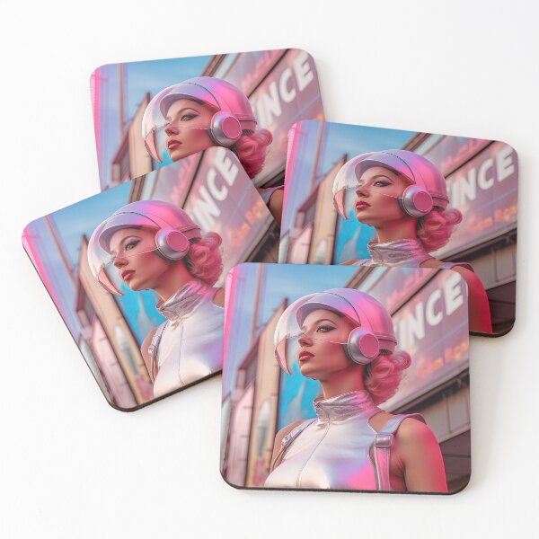 Item preview, Retro-Futuristic Woman designed and sold by Retro Type.