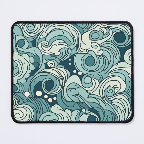 Item preview, Seascape Swirly background designed and sold by palaco210.