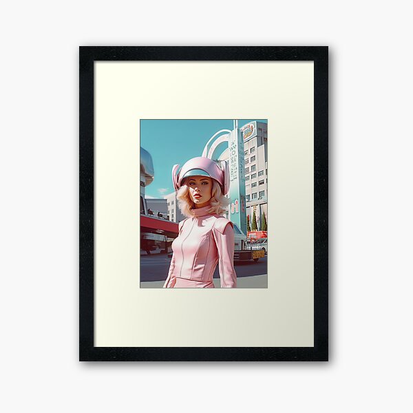 Artikel-Vorschau von Retro-futuristische Frau, designt und verkauft von Retro Type.