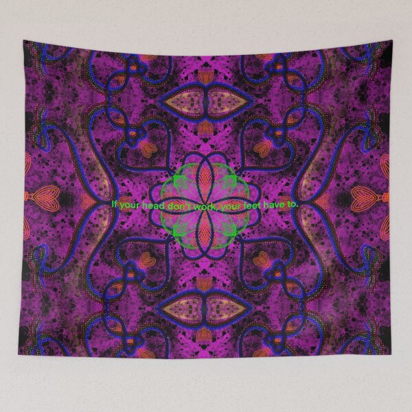 Item preview, If Your Head Don’t Work, Your Feet Have To (Think Before You Leap) designed and sold by DelightfulLight.