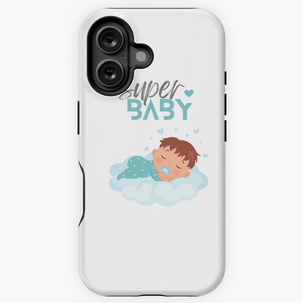 Item preview, Super Baby Boy Sleeping on a Cloud designed and sold by BoomBoomBaby.