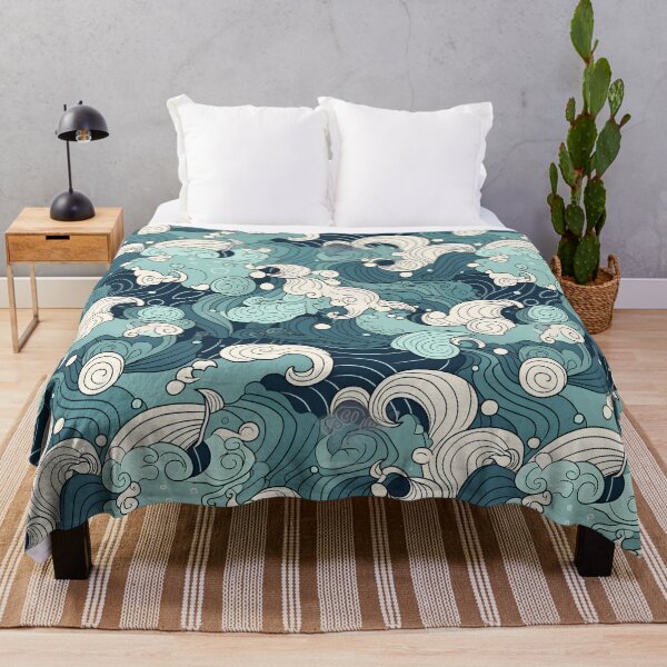 Item preview, Seascape Swirly background designed and sold by palaco210.