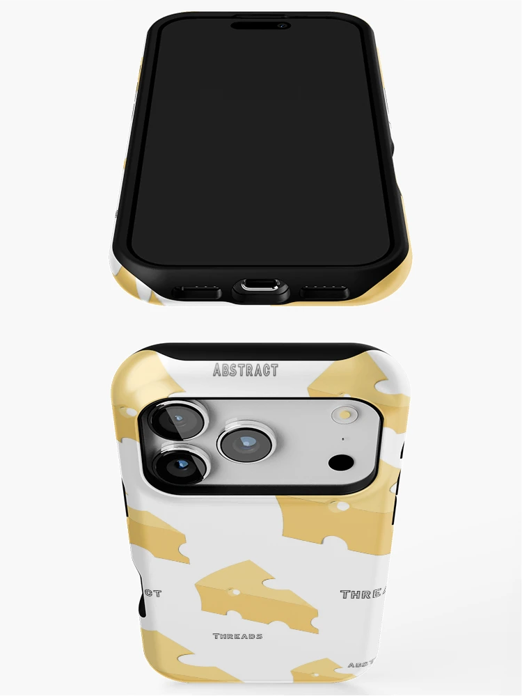 Thumbnail 3 of 4, iPhone Case, Cheesy Pattern designed and sold by AbstractThreads.
