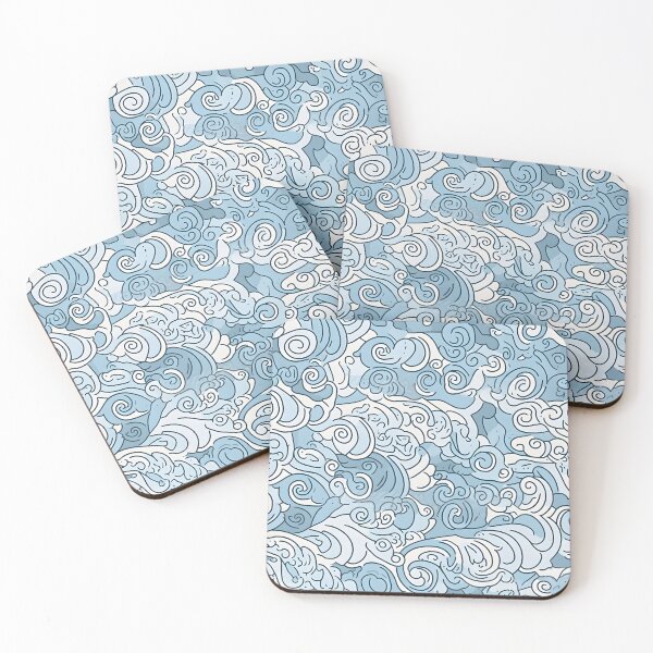 Item preview, Seascape Swirly background designed and sold by palaco210.