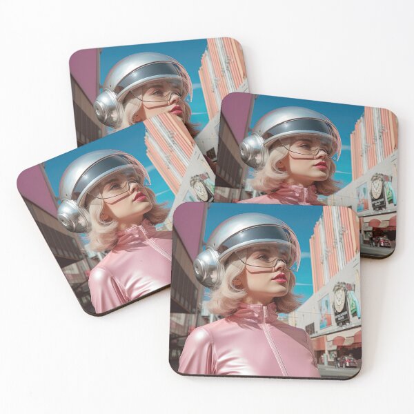 Item preview, Retro-Futuristic Woman designed and sold by Retro Type.