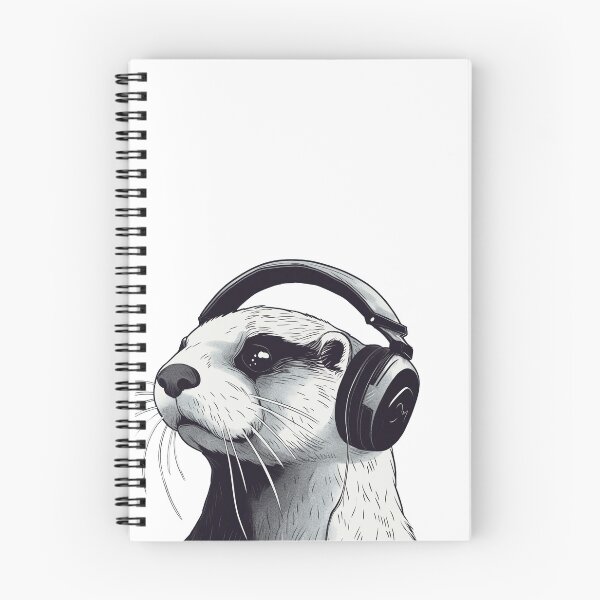 Item preview, Cute otter music lover designed and sold by Relephants.
