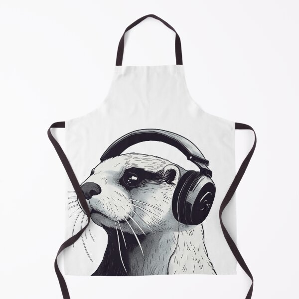 Item preview, Cute otter music lover designed and sold by Relephants.