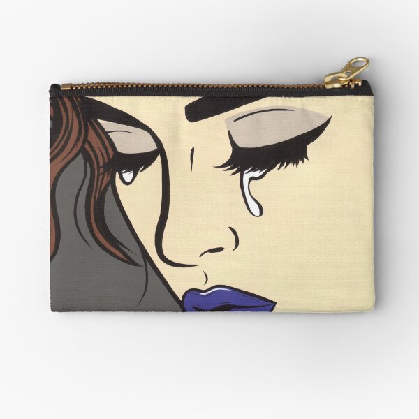 Brunette qui pleure Comic Girl Pochette