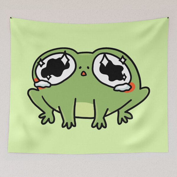 Item preview, Sad frog designed and sold by Nikamii.
