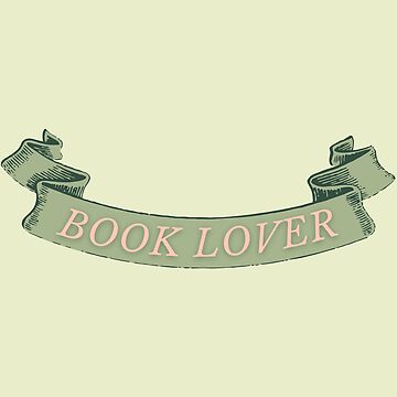 Artwork thumbnail, book lover vintage banner by wildeloves