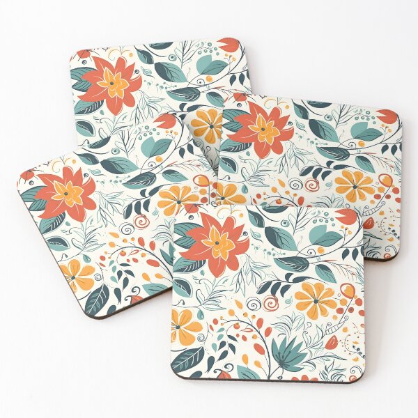 Item preview, Beautiful Floral Pattern in Nature's Way designed and sold by Hashola Designs.