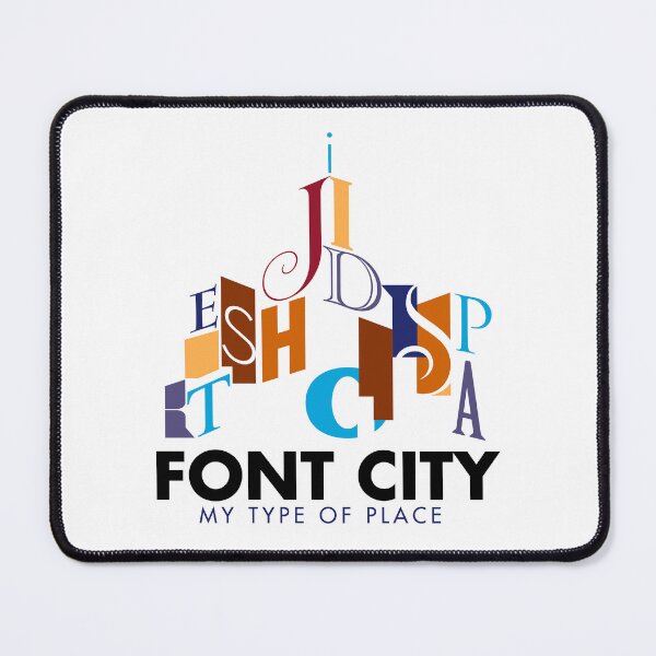 Item preview, Font City - My Type of Place (light) designed and sold by sigmadog.