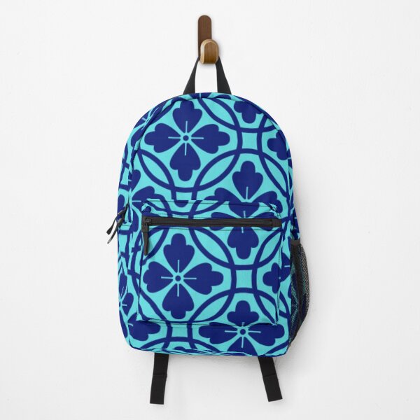 Item preview, Blue abstract pattern with light blue background  designed and sold by TeePassion.