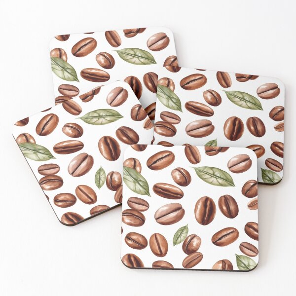 Item preview, Coffee Pattern - Seamless designed and sold by CanaryCanvas.