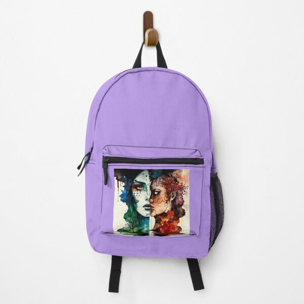 Item preview, Two Faced in Watercolor designed and sold by The-Chic-Geek-.
