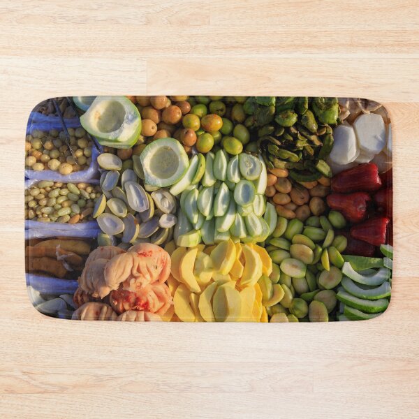 Item preview, Street Food Sliced Fruit Market Stall Cambodia designed and sold by Kevin Miller Photography.