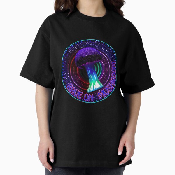 Item preview, Nightstorm Rave, Party and Festival Wear. Psychedelic Groove Mushroom Print designed and sold by leyfinder.