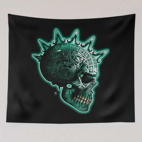 Item preview, jade skull designed and sold by Arturo Chan Cimé.