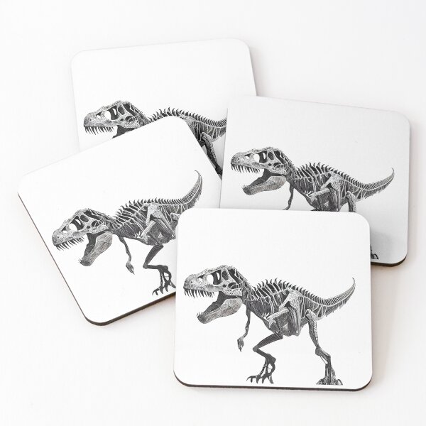 Item preview, dinosaur T-rex skeleton designed and sold by 0allthing.