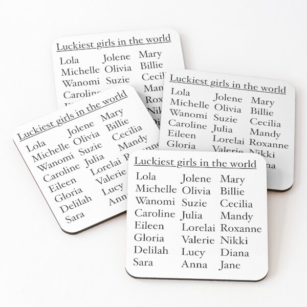 Item preview, Luckiest girls in the world designed and sold by eveyting.