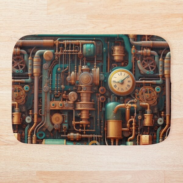 Aperçu de l'œuvre Steampunk Odyssey : la machine complexe de Jules Verne créée et vendue par FormulaEden.
