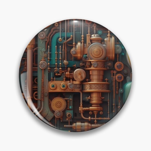 Item preview, Steampunk Odyssey: Jules Verne's Intricate Machine designed and sold by FormulaEden.