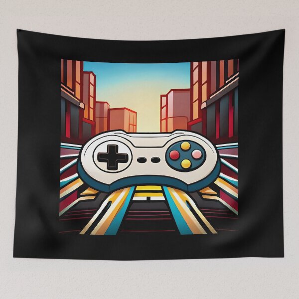 Item preview, Retro Gaming Video Game Controller Arcade Gamer Streamer designed and sold by PixelCraving.