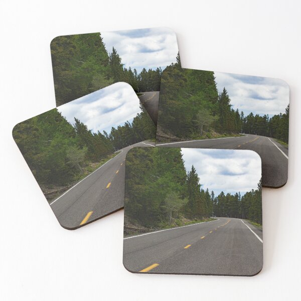 Item preview, Road in a mountain forest designed and sold by Shizenkai.