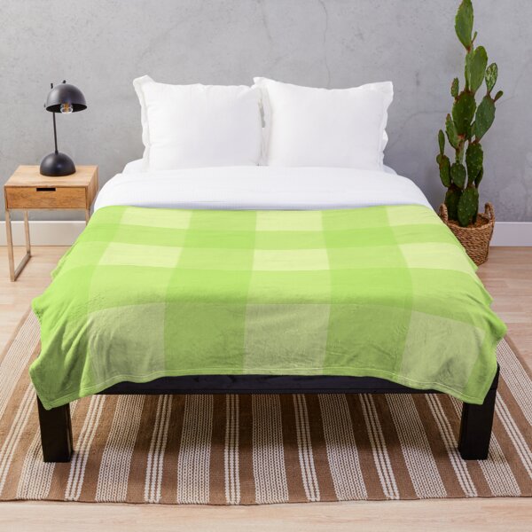 Aperçu de l'œuvre Lime Squeeze Jumbo Brady Check créée et vendue par BayhillStudio.