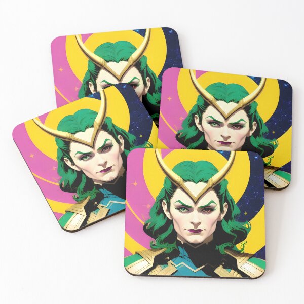 Item preview, Female Loki inspired comic art designed and sold by Awesome Things.