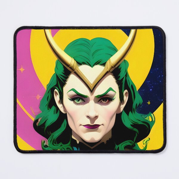 Item preview, Female Loki inspired comic art designed and sold by Awesome Things.