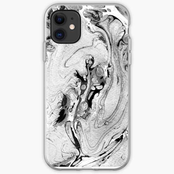 Handmade marble texture iPhone Soft Case