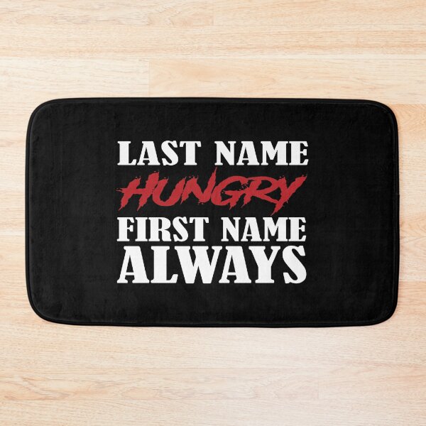 Item preview, Last name hungry first name always funny designed and sold by Ambilart1.