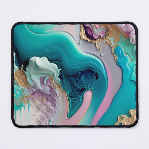 Item preview, Beautiful Flowing Rivers of Epoxy, Wonderful Colorful Soothing Relaxing Calming Art designed and sold by Stoopendous Stickers.