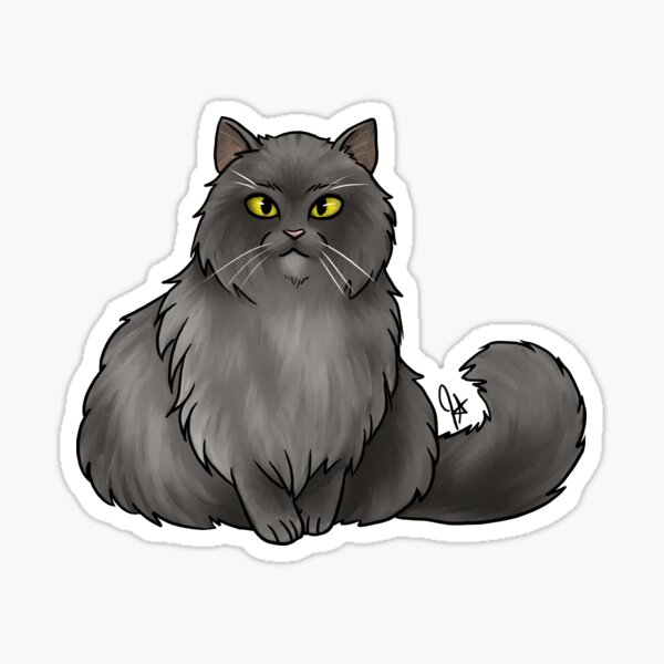 Item preview, British Longhair - Black designed and sold by Jennifer Stolzer.