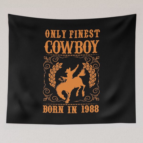 Item preview, Only Finest Cowboy Born In 1988 designed and sold by franktact.
