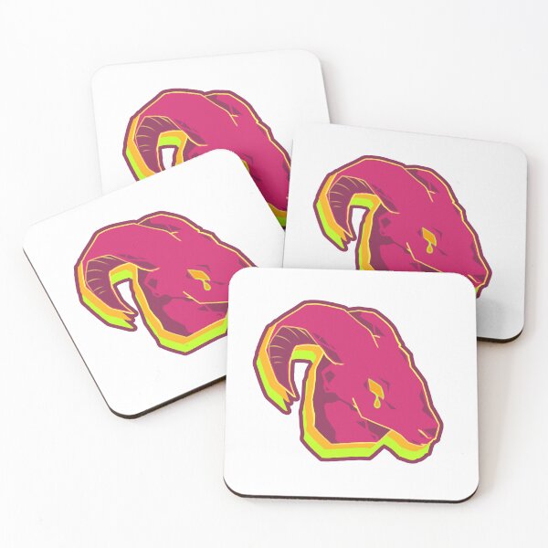Item preview, Neon Goat Sticker designed and sold by PencilParrot.