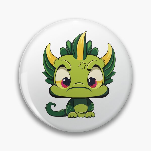 Item preview, Cute Angry Dragon - Chinese baby dragon designed and sold by Skyarya.