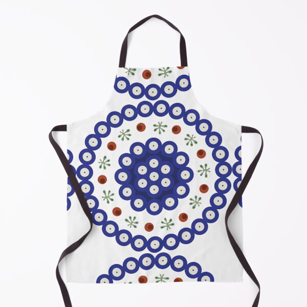 Item preview, Bolesławiec Polish ceramics round pattern designed and sold by MashaVed.