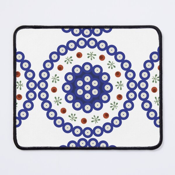 Item preview, Bolesławiec Polish ceramics round pattern designed and sold by MashaVed.