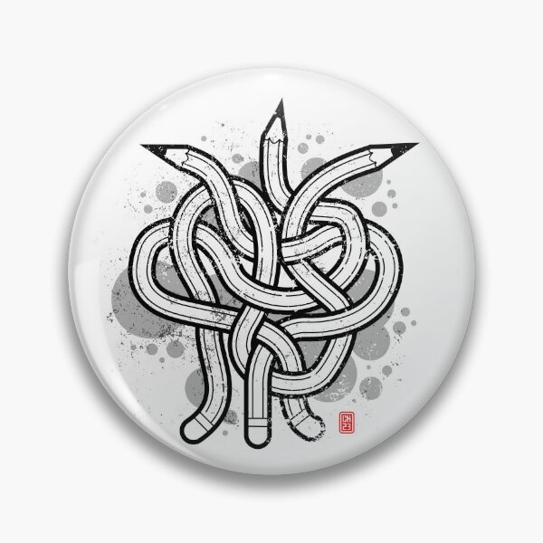 Item preview, Entangled Pencils [black] designed and sold by 2Dgameartguru.