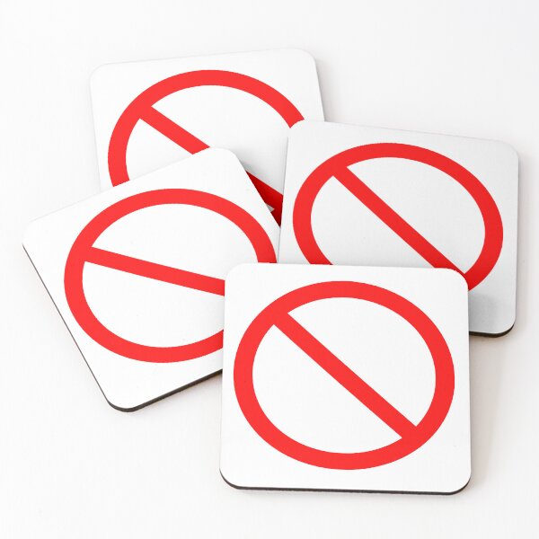 Item preview, Red No Sign designed and sold by wa2022.