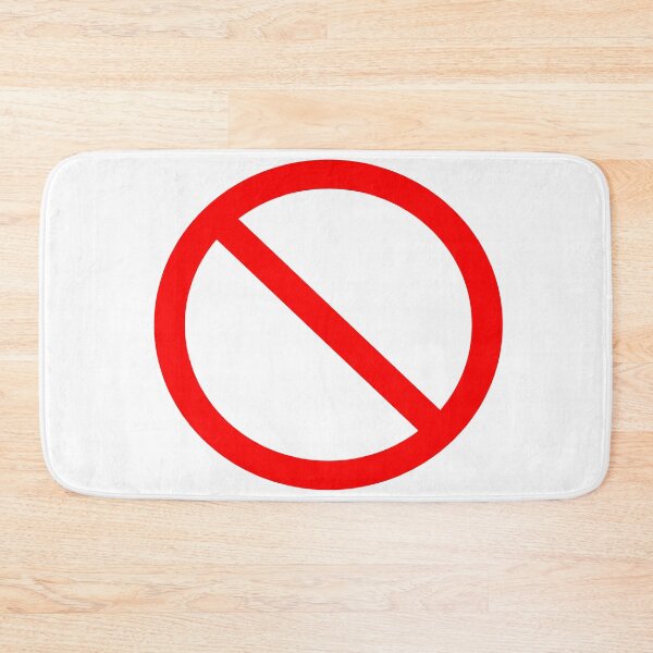 Item preview, Red No Sign designed and sold by wa2022.
