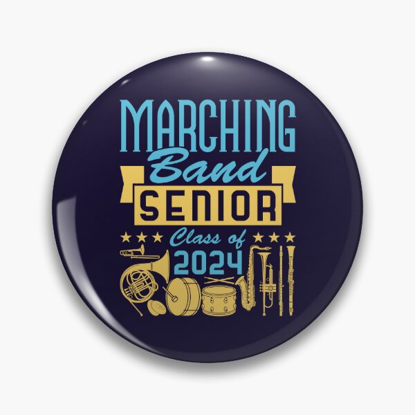 Traditional Marching Band Pins and Buttons for Sale