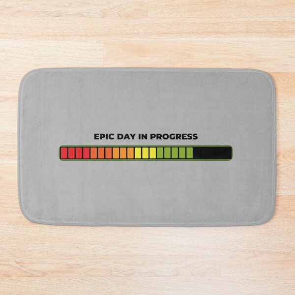 Item preview, EPIC DAY IN PROGRESS - colored bars designed and sold by DesingMindset.