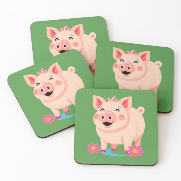 Artikelvorschau, Lachendes Schwein entworfen und verkauft von LindaCooke.