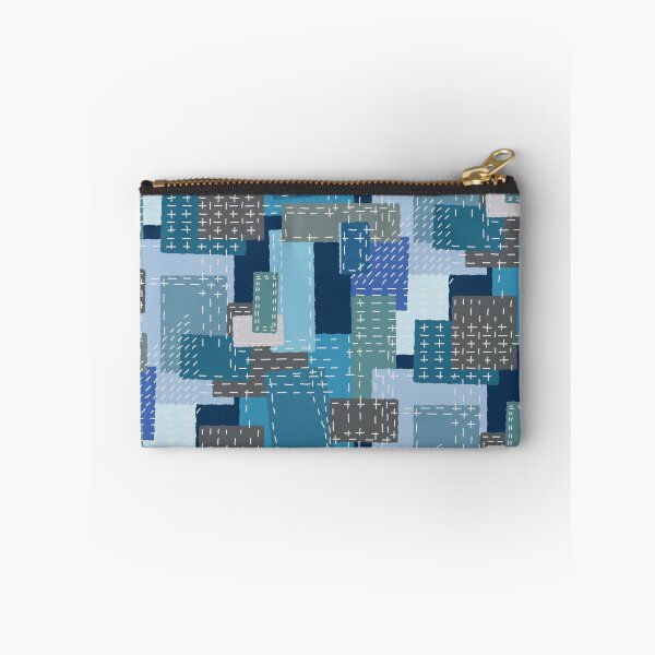 Aperçu de l'œuvre Bleus cousus créée et vendue par BayhillStudio.